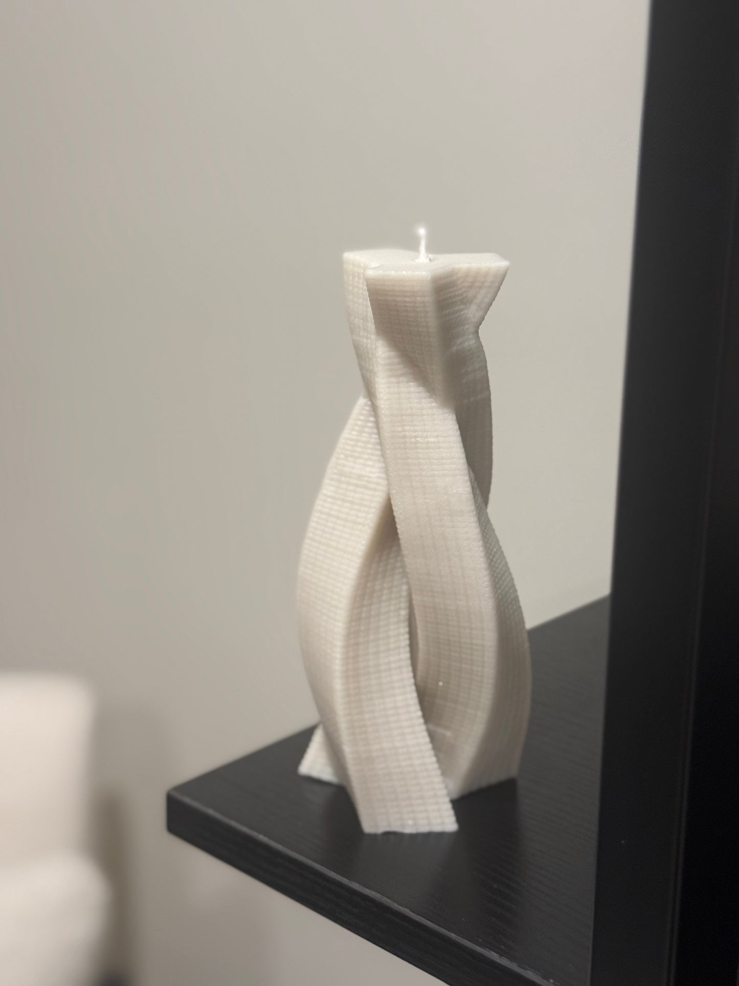 Twisted Pillar Candle