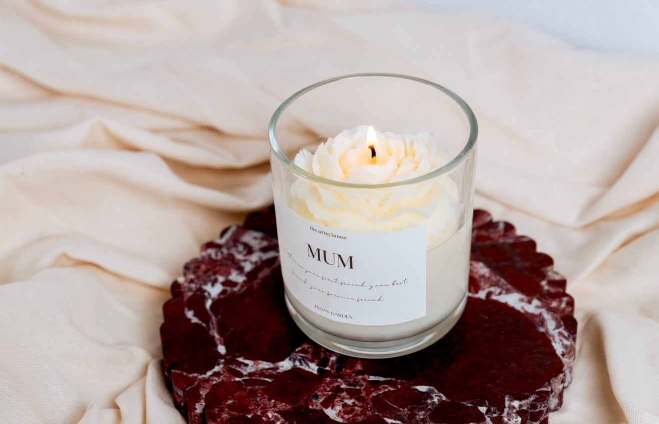 Peony Garden ‘Mum’ Candle