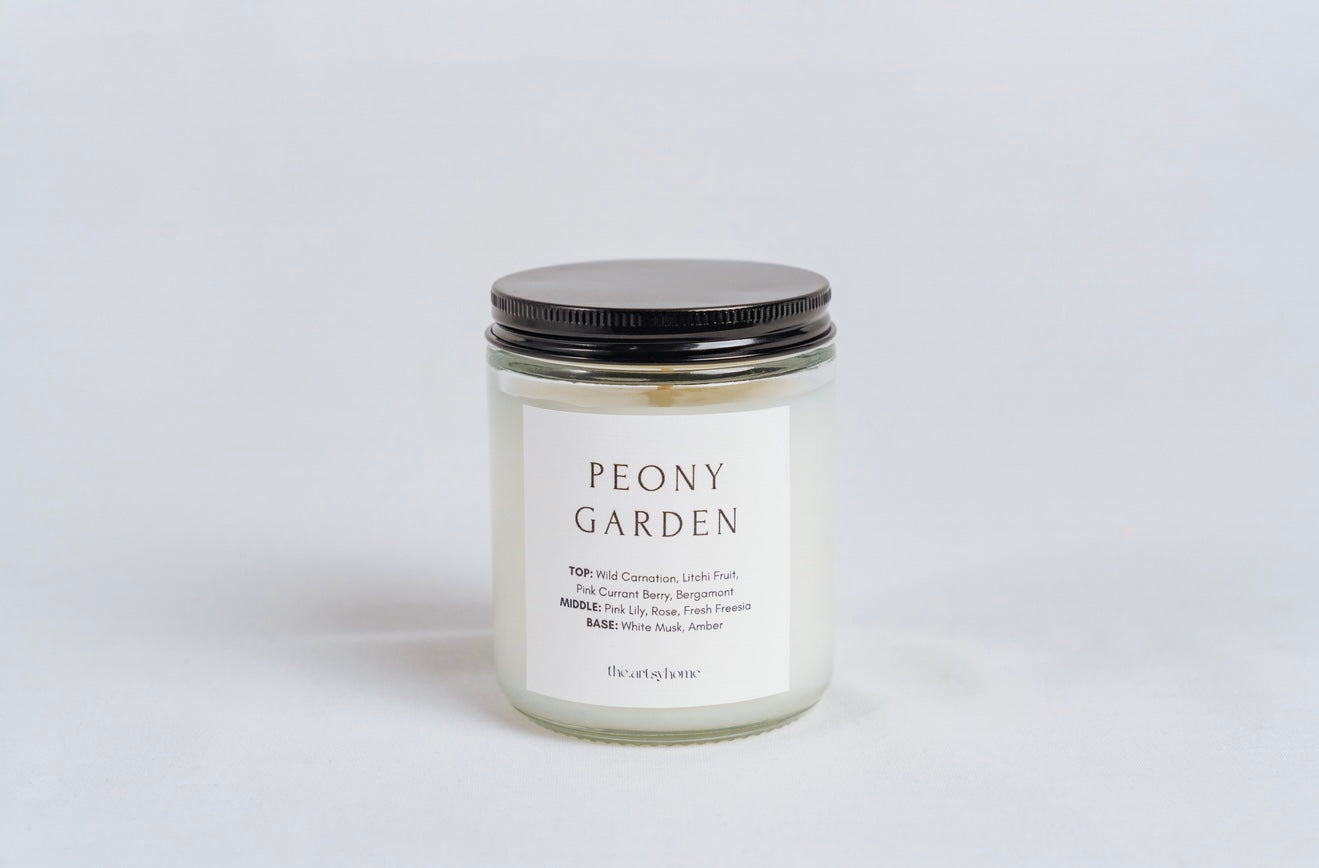 Peony Garden Jar Candle