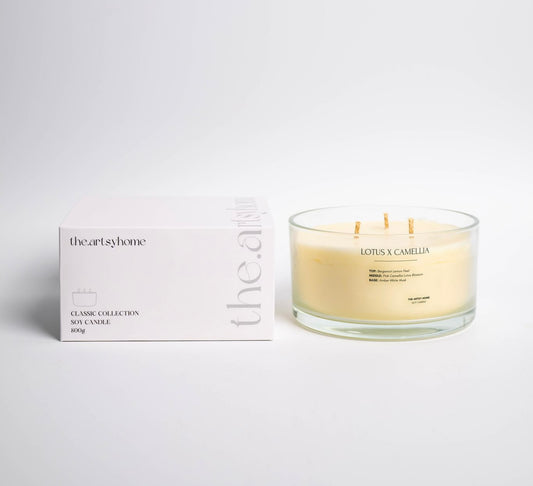 Lotus X Camellia 800g Classic Candle