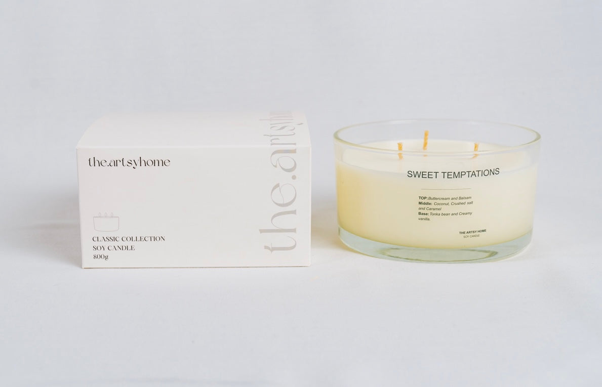 Sweet Temptations 800g Classic Candle