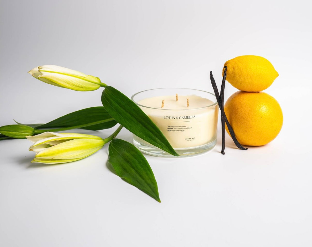 Lotus X Camellia 600g Classic Candle